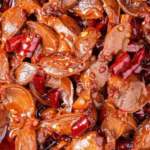 麻辣鸡胗五香鸡肫鲜熟食卤味下酒菜真空包装开袋即食小吃休闲零食