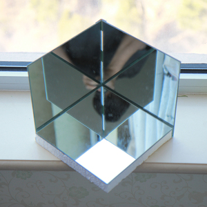 瑞吉欧教具玩具装饰品摆设品多面镜三面镜儿童幼儿园光影区镜子