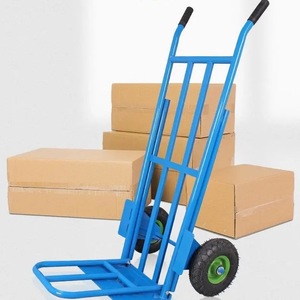 大轮加厚老虎车二轮手推车搬运车两轮拉货车小推车拖车手拉车货车