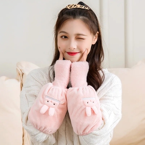 网红套袖女冬季羽绒服专用防脏袖头袖套儿童袖套女孩护袖暖手袖头