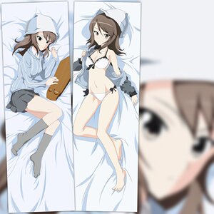 日本购少女与战车剧场版米卡动漫等身抱枕o2wt抱枕套