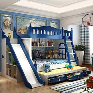 上下儿童床三层