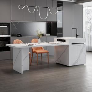 000人付款天猫伊舟厨房中岛台餐桌一体餐厅家用多功能