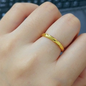 中国黄金足金戒指