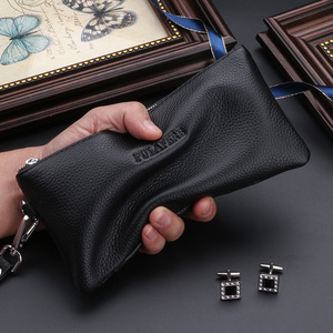 小手包男小号手拿包真皮手机包零钱包男士手抓包休闲软牛皮小包男