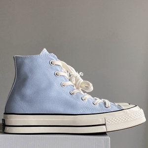 converse匡威1970s新款baby蓝湖蓝色高帮男女休闲帆布鞋a00459c