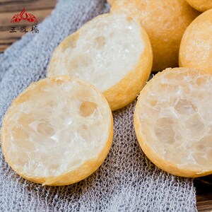江苏特产 正宗无锡三凤桥油面筋塞肉清水面筋可做肉面筋300克包邮