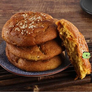 混糖饼红糖月饼山西大同传统老式胡麻油月饼手工中秋月饼五仁礼