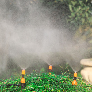 花园自动浇花器家用滴喷两用喷头可调滴灌微喷雾化喷淋浇水系统