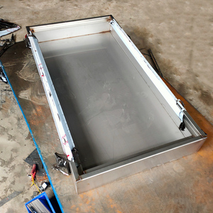 304不锈钢方盘接水盘商用加厚特大长方形正方形平底防渗漏托盘