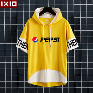 百事可乐联名纪念t恤短袖t恤短袖男女衣服周边夏季半袖宽松薄大码