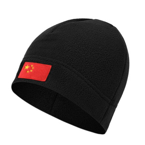 体能防寒帽秋冬季户外防冻羊毛头套针织帽毛线帽训练帽加绒保暖帽