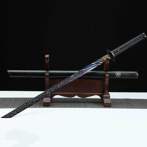 龙泉市剑唐横刀一体锰钢刀绣春刀防身长刀冷兵器镇宅武士未开刃c