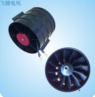 120涵道 edf 12叶风扇 5052无刷电机12s/45v推力5.5公斤 航模马1