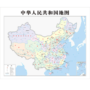 中国地图高清电子版设计素材源文件格式jpg cdr ai矢量下载