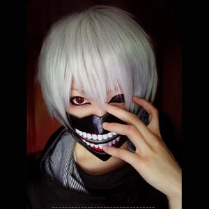 金木研cos假发黑