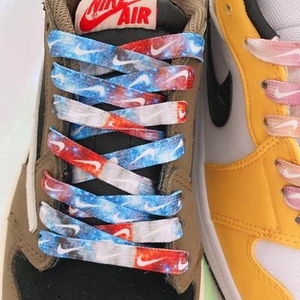 适配af1空军一号aj35飞马37欧文7onestar3m反光彩色nike耐克鞋带