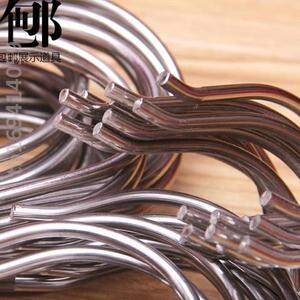 2021不n锈钢s钩子s勾挂钩多用途s型花篮挂钩加长腊肉钩牛仔裤衣钩