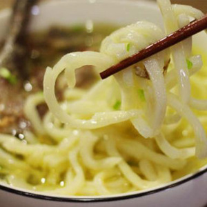 麻城鱼面湖北特产手工自制垂鱼面农家奎鱼面条火锅食材500g