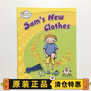 朗文Longman Reading Project Bright Readers Sam's New Clothes Level 3年级 英文原版少儿英语分级阅读绘本