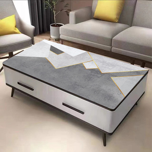 硅胶茶几垫子高级感皮革桌布防水防油免洗防烫长方形客厅餐桌面垫