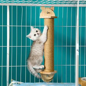 猫咪猫抓板挂式剑麻猫抓柱立式猫爪板不掉屑耐磨爪猫玩具猫咪用品