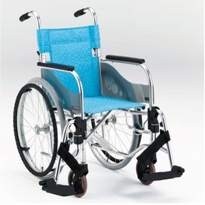 日本松永窄幅型轮椅sa系列老人残疾人轻便折叠轮椅铝合金轮椅超窄