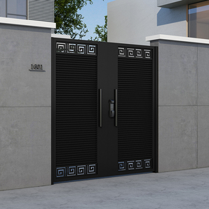 铝艺大门庭院门豪华别墅门院子对铝合金双开门入户推拉门1人付款150