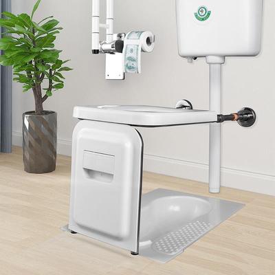 简易家用挂墙式折叠蹲坑改坐厕马桶坐便器孕妇老年人蹲便改坐便00