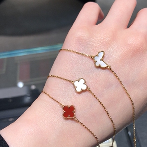 梵克雅宝四叶草手链正品代购