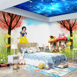 白雪公主墙贴卧室