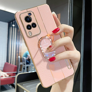 vivox60手机壳高级感奢华水钻支架x6pro软壳硅胶防摔vvio镜头全包por