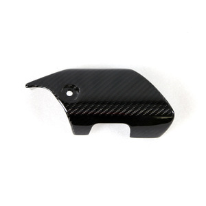 适用 摩托车配件yamaha雅马哈r1 r1m改装碳纤维排气管保护罩15-18