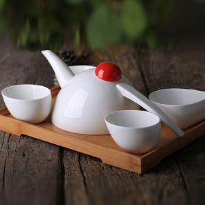 h新创意骨瓷茶具套装水杯时尚家用陶瓷咖啡具个性大茶壶茶杯结婚