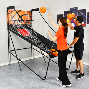 室内电子投篮机自动计分家用投篮游戏儿童成人篮球架