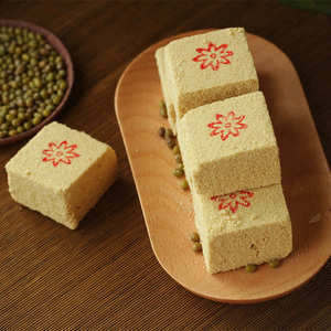 吉祥点心铺老式绿豆糕中秋天津北京特色传统特产老味手工中式糕点