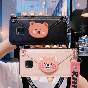 手机壳lya-al00p斜挎可背零钱包mt20rs斜跨背带包包女插卡钱包个性