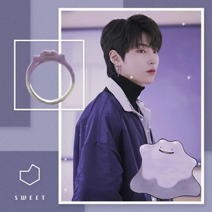 百变怪戒指黄寅烨应援同款戒指同款降临周边韩黄寅女神竣烨书应援