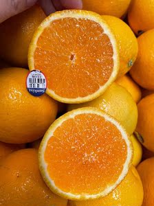 当季美国新奇士sunkist蓝标3108夏橙脐橙多汁新鲜橙子10斤装包邮
