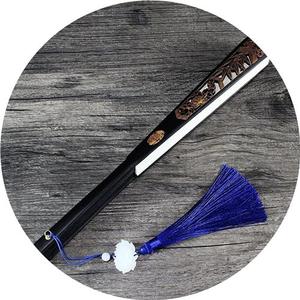 高档画江湖之不良人张子凡扇子玉骨扇雕花扇子l通文馆扇子修文扇