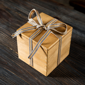 日式桐木包装盒复古绑带礼盒空盒长方形正方形木盒大号定制定做