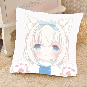 日本购香草巧克力与香子兰艹猫抱枕动漫周边二次元特送宅男绅士z