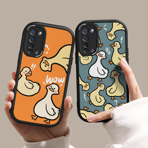 opporeno3手机壳pcrm00小羊皮pdctoo女新款ren03网红pcrmoo全包防摔