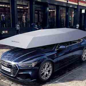 迈牛汽车遮阳伞防晒罩全自动遥控车顶隔热移动智能折叠伸缩式车棚