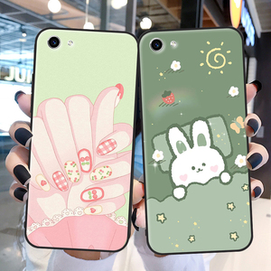 适用于vivov1732t手机壳维沃y81s加油鸭软壳丫81s防摔套.