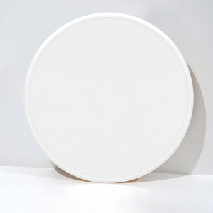 圆形带边框油画亚麻油画框油画布框手绘空白油画板初学者练习材料