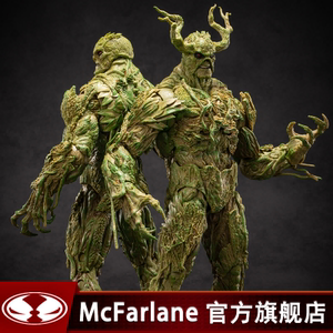 【预售】mcfarlane 麦克法兰dc漫画可动人偶手办10寸角版沼泽怪物