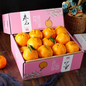 春见耙耙柑精品大果礼盒装四川蒲江眉山正宗超甜新鲜水果顺丰包邮
