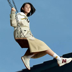 新百伦鞋男红色