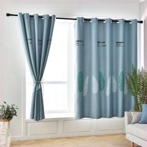 窗帘短款半帘卧室欧式